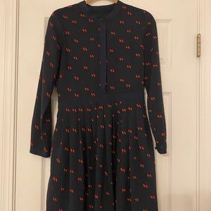 JCrew Navy Blue Dress